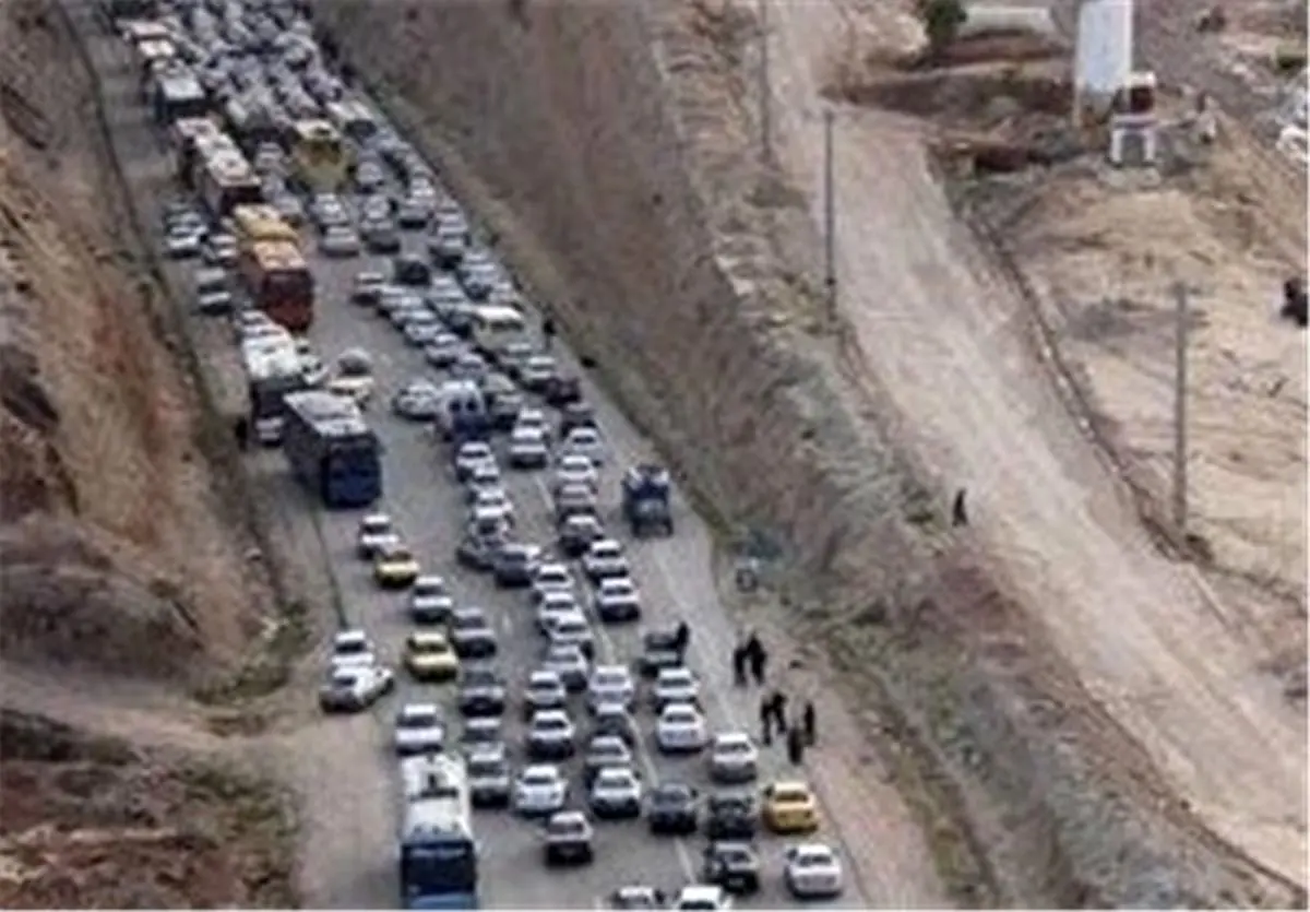 جاده چالوس یکطرفه است