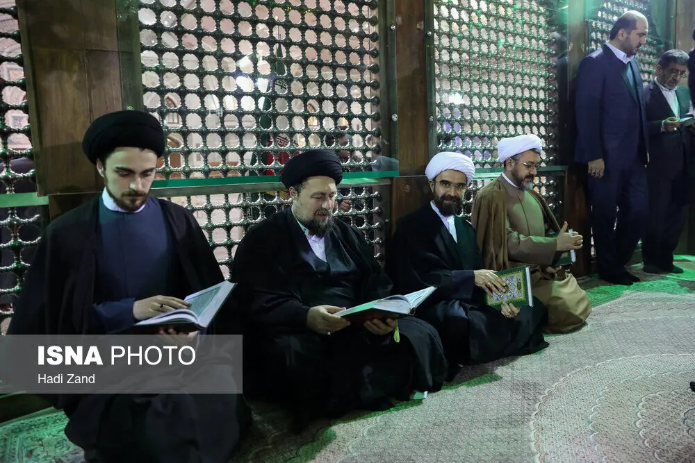 تجدید میثاق هیات دولت با آرمان‌های امام خمینی (ره)/گزارش تصویری