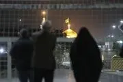 حال و هوای حرم رضوی در اولین شب رمضان/ گزارش تصویری

