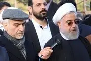 مراسم تشییع پیکر خواهر رئیس جمهور/ گزارش تصویری