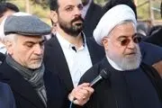 مراسم تشییع پیکر خواهر رئیس جمهور/ گزارش تصویری