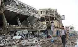 حمله جنگنده‌های سعودی به استان صعده یمن