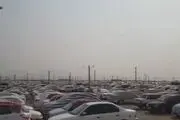 وضعیت پارکینگ بزرگ اربعین در مهران + فیلم