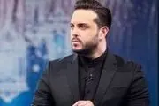 نیمرخ آقای مجری غرق در افکار خویش /عکس