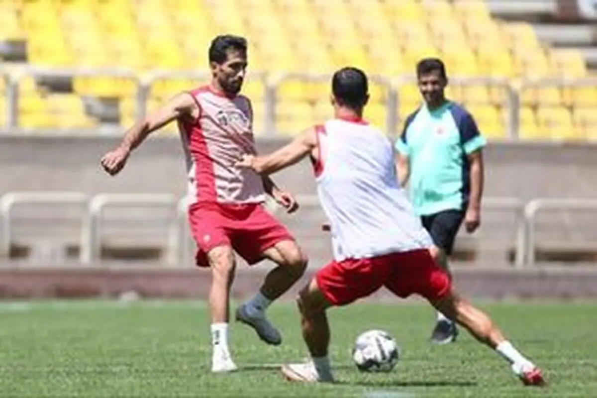 بازگشت العملود به تمرین پرسپولیس
