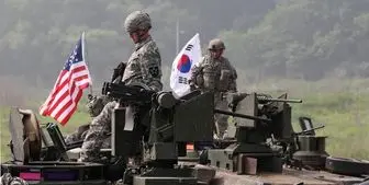 رزمایش بزرگ کره جنوبی و آمریکا

