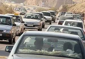 ترافیک نیمه سنگین در چالوس،هراز و فیروزکوه