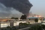 منشا دود غلیظ در غرب تهران