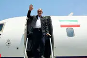  ورود رئیس‌جمهور کشورمان به محل لوکس و لاکچری اجلاس دی ۸