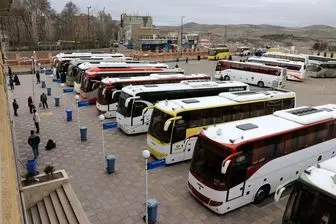 آماده سازی 3000 اتوبوس در مرز مهران برای بازگشت زوار اربعین