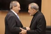 رایزنی مشاور‌ مقام معظم رهبری با وزیر امور خارجه سوریه
