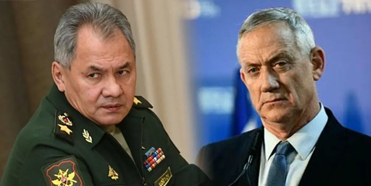 گفت‌و‌گو تلفنی «بنی گانتز» با وزیر دفاع روسیه