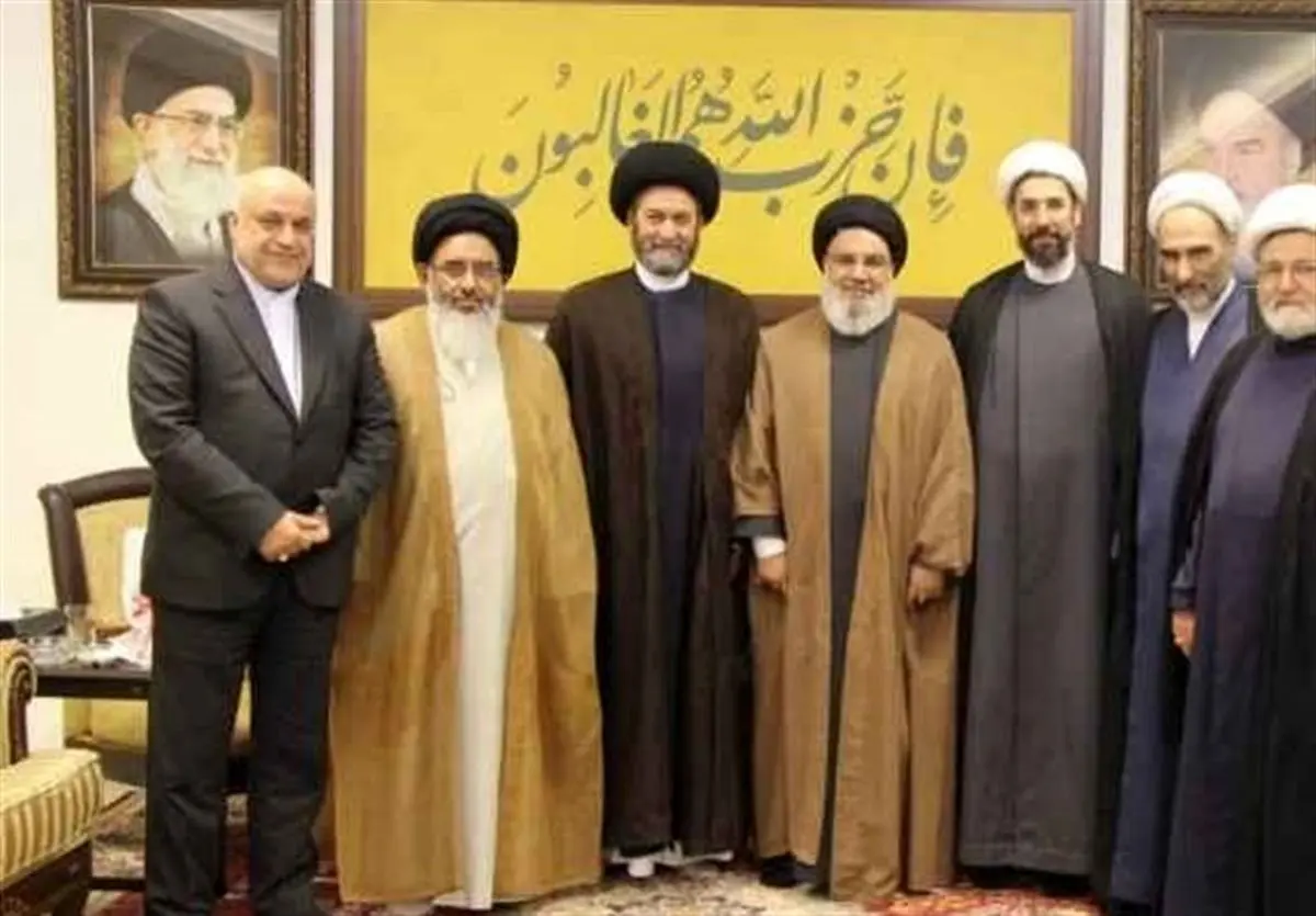 دیدار تعدادی از علمای ایرانی با سید حسن نصرالله