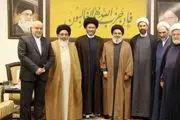 دیدار تعدادی از علمای ایرانی با سید حسن نصرالله