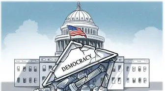 فانوس دموکراسی آمریکا رو به خاموشی است