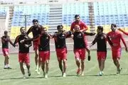 رختکن پرسپولیس قبل از دیدار با تراکتورسازی/ عکس