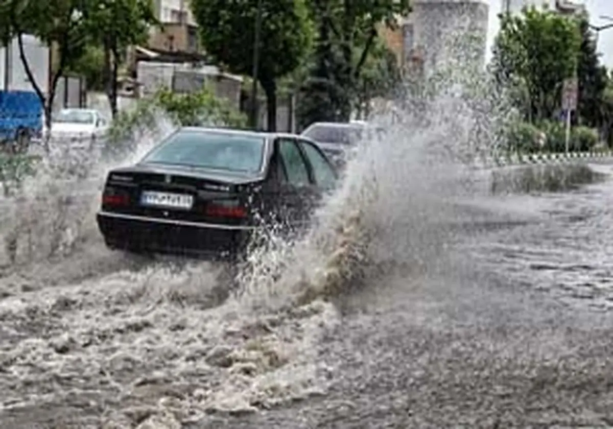 آبگرفتگی و سیل در چند قدمی مازندران
