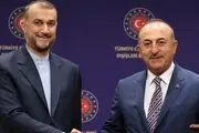 توئیت چاووش اوغلو درباره سفر مهم امیرعبداللهیان به ترکیه