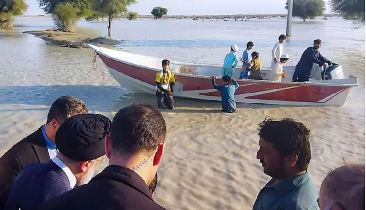 ببینید| درد دل یک سیل‌زده با رئیس‌جمهور