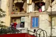 انفجار یک برج مسکونی در «واوان»/تخریب ۷ ساختمان