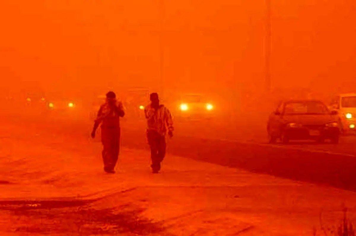 هوای دو شهر خوزستان در وضعیت «خطرناک»/ گردوغبار اهواز ۸ برابر حد مجاز