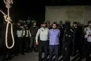 قاتل آتنا به دار آویخته شد/ گزارش تصویری