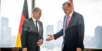 واکنش تند صدراعظم آلمان به اظهارات اردوغان