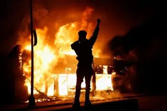  ۲۰ شهر آمریکا در آتش خشم مردم+تصاویر