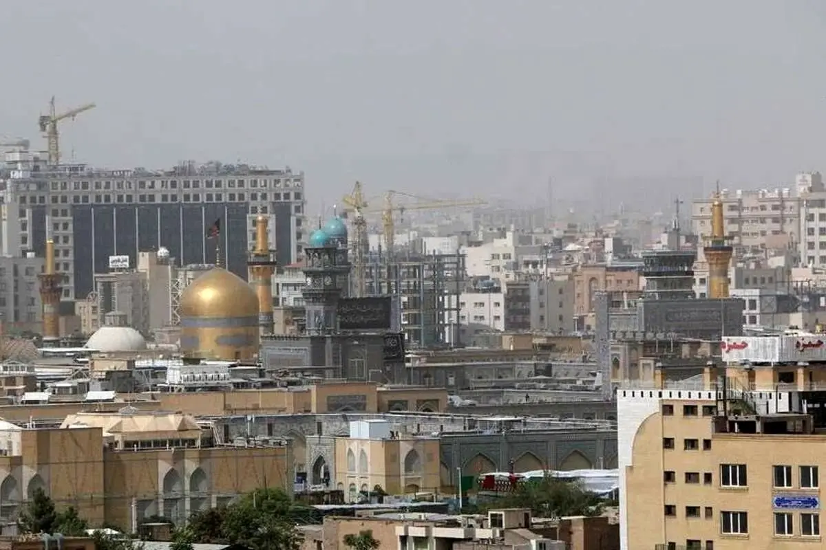 شاخص آلودگی هوای مشهد امروز شنبه ۸ آذر ۱۴۰۴