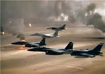 حمله جنگنده‌های عربستان به فرودگاه صنعا