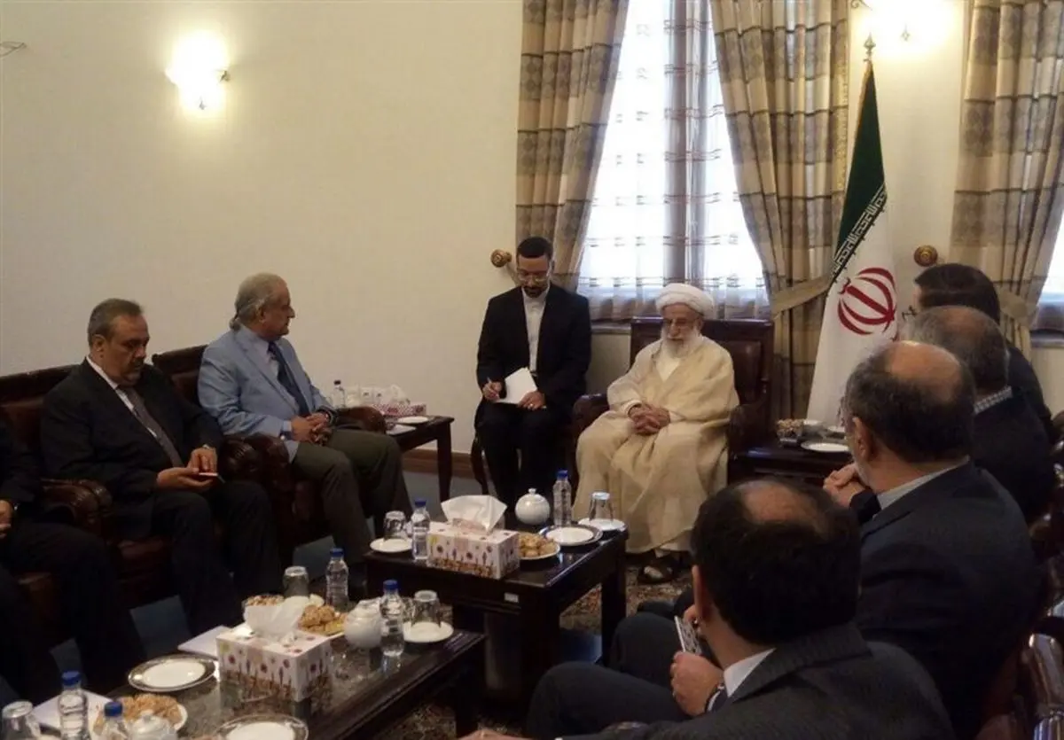 دیدار رئیس مجلس سنای پاکستان با آیتالله جنتی + تصاویر