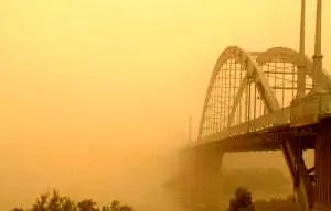 
تداوم وزش باد و گرد و خاک در خوزستان
