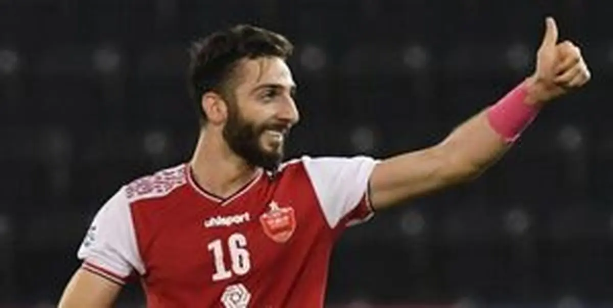گل اول پرسپولیس به فولاد خوزستان توسط عبدی+ فیلم