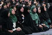تصاویر دیدار هزاران نفر از زنان و دختران با رهبرانقلاب