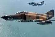 پرواز عقابان ایران در لحظه تحویل سال ۱۴۰۴