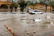  آبگرفتگی معابر در آبادان/ گزارش تصویری