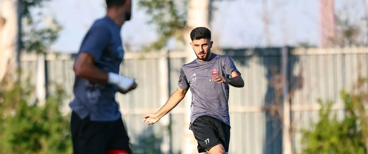 حضور فعال محمد خدابنده‌لو در تمرینات پرسپولیس ادامه دارد