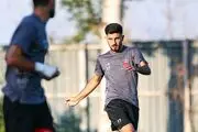 حضور فعال محمد خدابنده‌لو در تمرینات پرسپولیس ادامه دارد