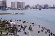 اتمام عملیات آبگیری دریاچه شهدای خلیج فارس