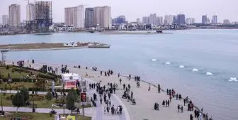 اتمام عملیات آبگیری دریاچه شهدای خلیج فارس