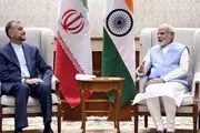 رابطه ایران و هند امنیت و رفاه منطقه را ارتقا داده است 