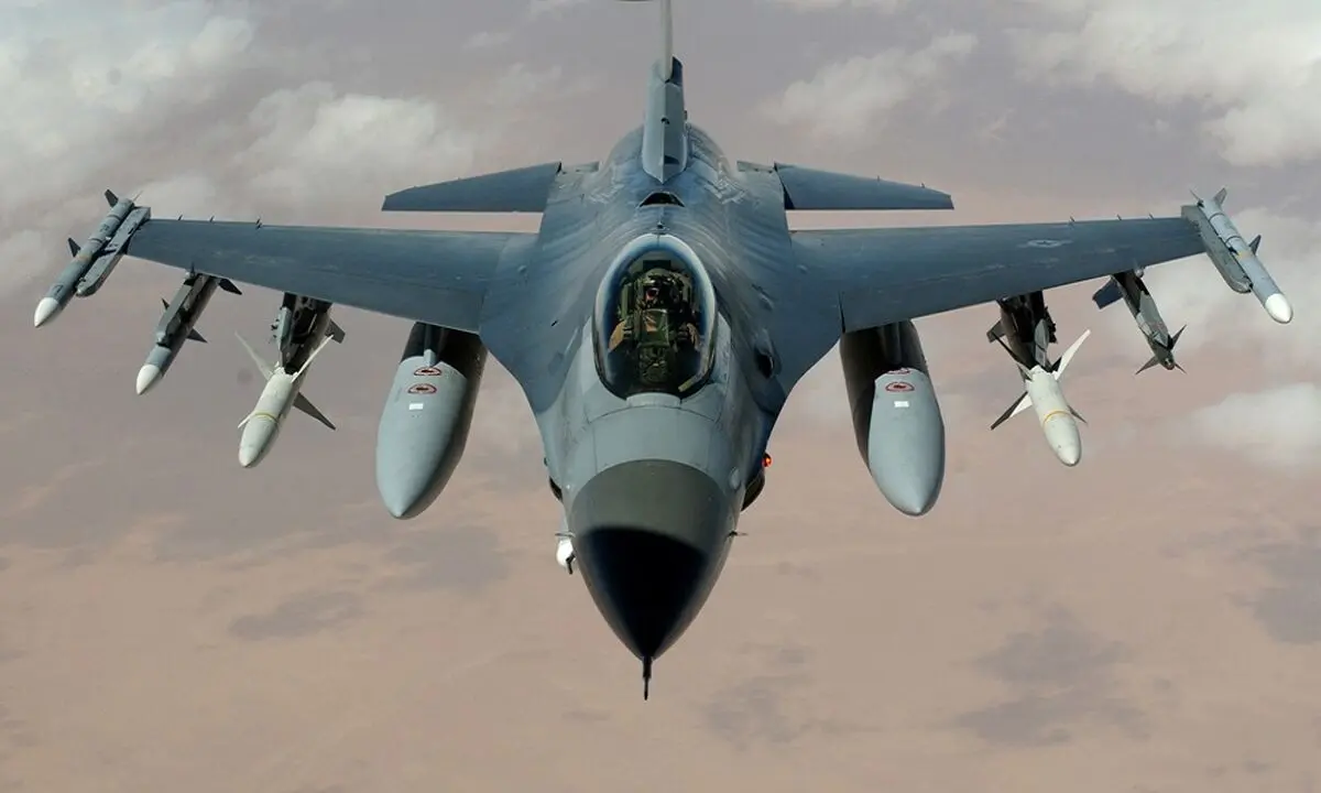 جنگنده F18 آمریکا در خلیج فارس نابود شد