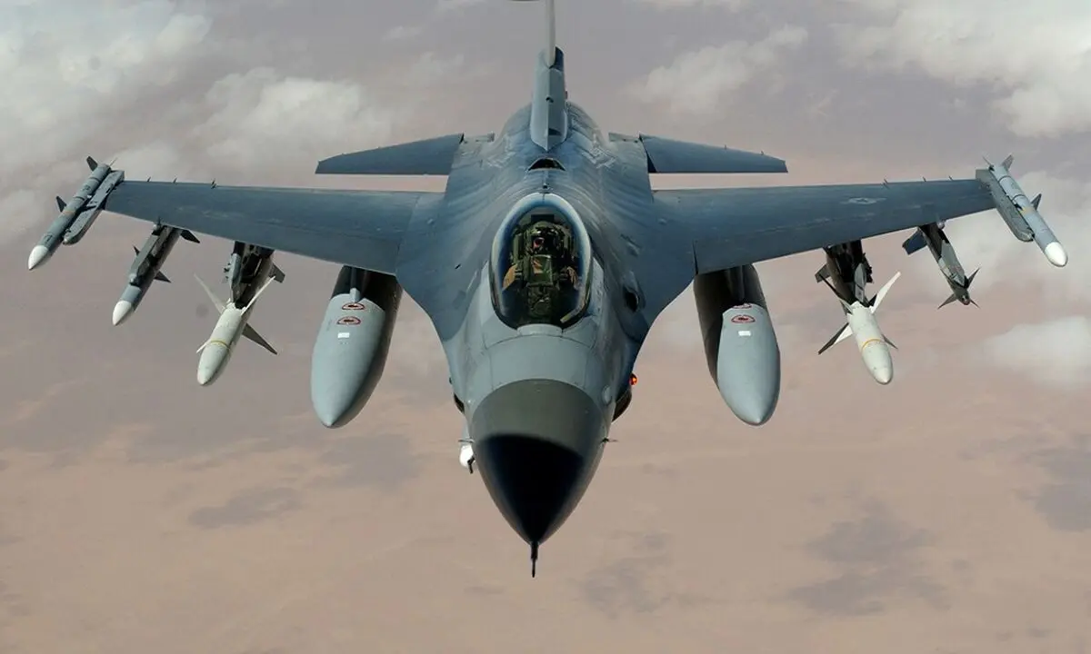 جنگنده F18 آمریکا در خلیج فارس نابود شد