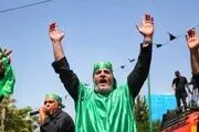 اجتماع عاشقان حضرت عباس(ع) در تاسوعا/ گزارش تصویری 