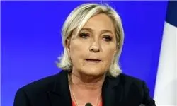 عدم تمایل مردم فرانسه به حضور لوپن در انتخابات 2022