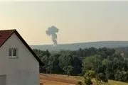 سقوط جت جنگنده آمریکا در جنوب آلمان