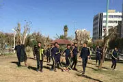 سپاهان در خیابان تمرین کرد 