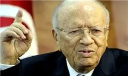 السبسی: رئیس‌جمهور همه تونسی‌ها هستم