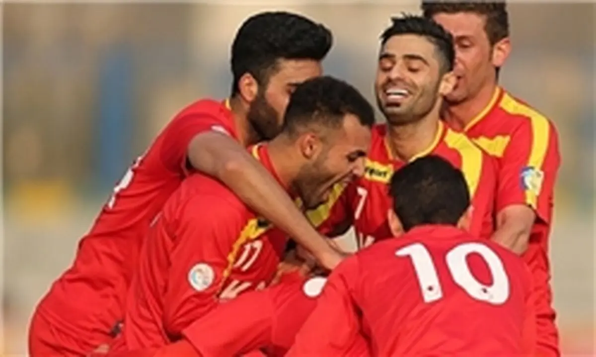 پیروزی فولاد خوزستان مقابل ملوان 
