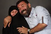 حضور مادر علی انصاریان در سکانسی از سریال سرزده /فیلم